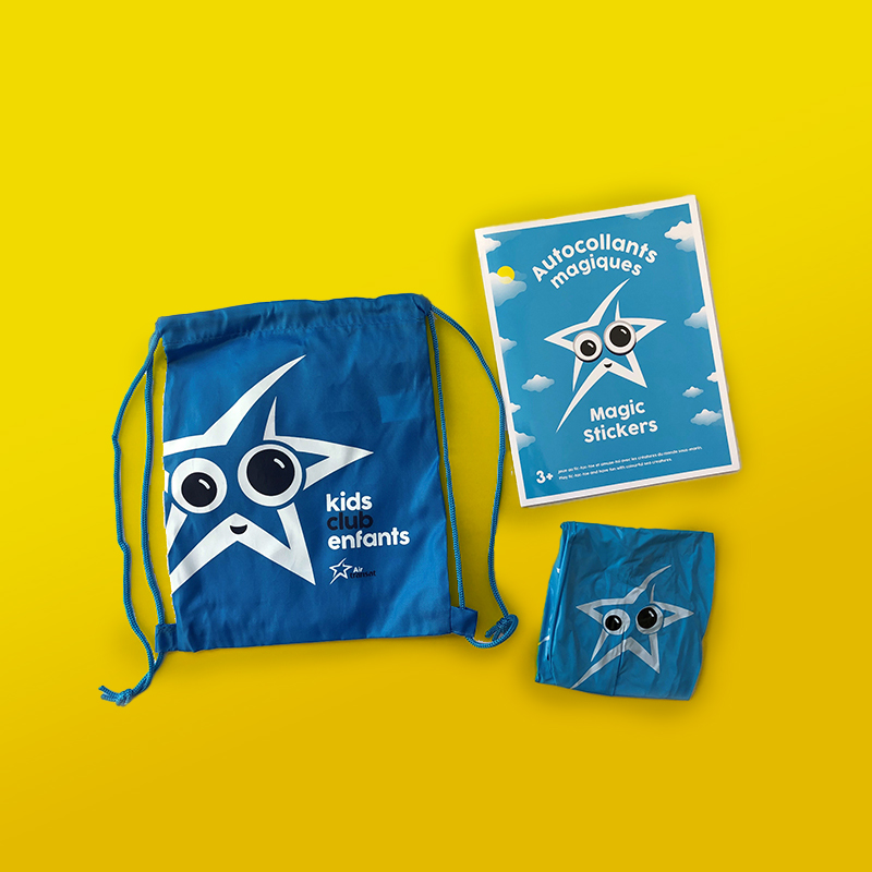 Sac de jouets personnalisés – Cadeau en vol
