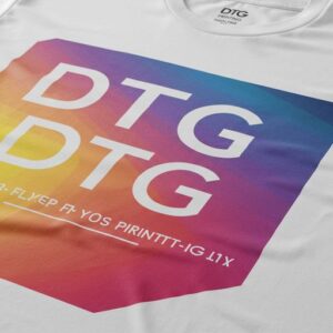 Decoration DTG sur t-shirt